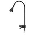 NÄVLINGE LED wall/clamp spotlight, black