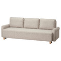 GRIMHULT 3-seater sofa bed, beige