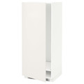 METOD High cabinet for fridge/freezer, white, Veddinge white, 60x60x140 cm