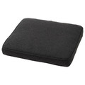 JÄRPÖN/DUVHOLMEN Chair cushion, outdoor, dark grey anthracite, 50x50 cm