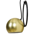 GoodHome Wall Lamp Toroba 1-p E27, black/gold