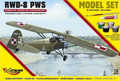 Mirage Model Kit Trainer & Liaison Aircraft RWD-8 PWS 14+