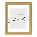 Photo Frame 21x29.7 cm, gold