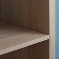 KALLAX / LACK TV storage combination, white stained oak effect, 224x39x147 cm