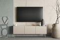 Three-Door TV Cabinet Desin 170, cashmere/nagano oak