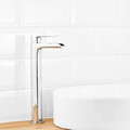 GoodHome Wash-basin Mixer Tap Balat, tall, chrome