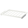 KOMPLEMENT Pull-out trouser hanger, white, 75x58 cm