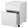 MALM Drawer unit on castors, white, 42x59 cm