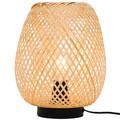 GoodHome Table Lamp Kasungu E27, natural/white