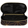 Pencil Case Geometric Gold