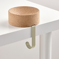 FAGNING Portable table hook, cork/metal