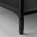 FJÄLLBO TV bench, black, 198x45x54 cm