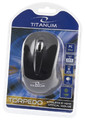 Titanum Wireless Optical Mouse  TM104K 1000 DPI, 2,4 GHz, 3D, black