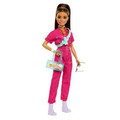 Barbie Doll in Trendy Pink Jumpsuit HPL76 3+