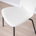 LIDÅS Chair, white/Sefast black