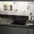 GoodHome Sink Mixer Tap Kawa, matt graphite