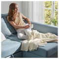 HOLMSUND Corner sofa-bed, Orrsta light blue, 230x90 cm