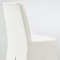 BERGMUND Chair w medium long cover, black, Inseros white