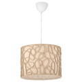 VINGMAST / HEMMA Pendant lamp, beige/white