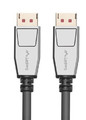 Lanberg DisplayPort Cable M/M 0.5 20 PIN V1.4 1m 8K, black