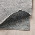 KNARDRUP Rug, low pile, light grey, 160x230 cm