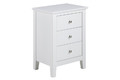 Nightstand Bedside Table Linnea I, white