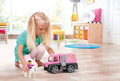 Lena Truxx Horse Truck Trailer 2+