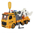 DIY Assembly City Service Tow Truck with Light & Sound 3+