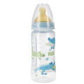 NUK First Choice Plus Baby Bottle with Temperature Control 300ml 0-6m, blue