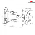 13-42" TV Wall Mount Max 25kg