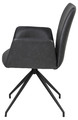 Conference Office Chair Naya, black leather