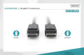 Assmann Connection Cable DisplayPort 8K 30Hz UHD Typ DP/DP M/M black 2m