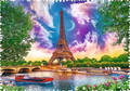 Trefl Jigsaw Puzzle Crazy Shapes Sky over Paris 600pcs 8+