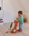 MODU 3-in-1 Baby Walker - Burnt Orange / Dusty Green, 6m+