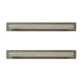 GoodHome Kitchen Cabinet Handle Khara, nickel effect, 188 mm, 2 pack