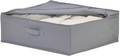 Clothes/Bed Linen Storage Box  44 x 55 x 19 cm, grey