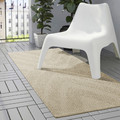 FULLMAKT Rug flatwoven, in/outdoor, beige/mélange, 800x200 cm