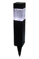 Solar Garden Lamp 20lm 5000K, black