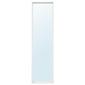 NISSEDAL Mirror, white, 40x150 cm