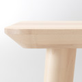 LISABO Side table, ash veneer, 45x45 cm