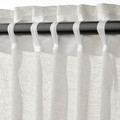 HÄLLEBRÄCKA Sheer curtains, 1 pair, white, 145x300 cm