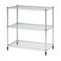 OMAR Shelving unit, galvanised, 92x50x94 cm