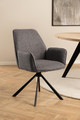 Upholstered Chair Glenda, light grey