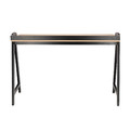 Desk Malmo, natural, black