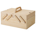 KLÄMMEMACKA Desk organiser, natural plywood, 35x22 cm