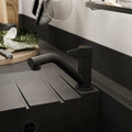 GoodHome Sink Mixer Tap Kawa, matt graphite