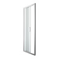 GoodHome Sliding Shower Door Beloya 80 cm, chrome/transparent