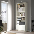 BILLY Drawer, white/with castors, 80x28x43 cm