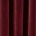 GoodHome Curtain Valgreta 140 x 260 cm, burgundy