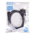 TB HDMI-DVI Cable 1.8m gold platted, DVI 24+1